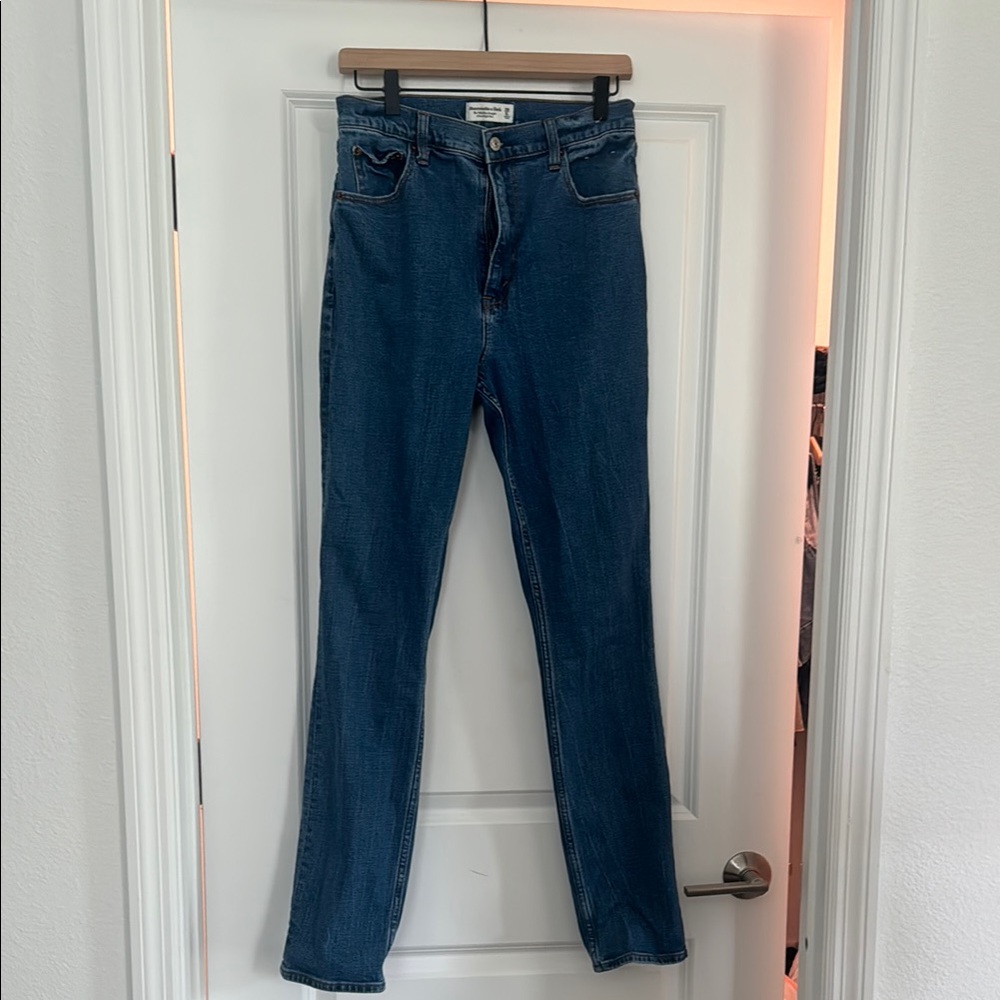 Abercrombie & Fitch Blue High Rise Jeans